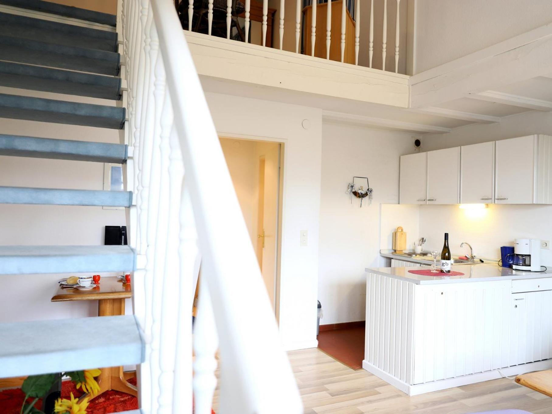 Einfach Eingerichtete Masionettewohnung. ヴェスターラント エクステリア 写真